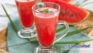 Jugo de Sandía ayuda a quemar grasa abdominal