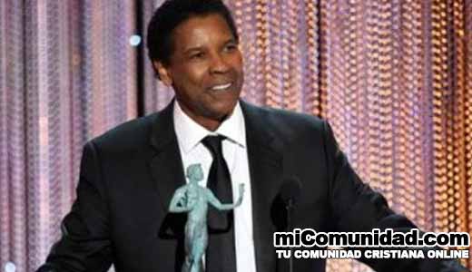 Denzel Washington en premiación: “Soy un hombre temeroso de Dios”