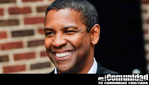Denzel Washington: "Cristianos saben que Jesús murió por nuestros pecados, todavía lo olvidan."