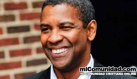 Denzel Washington pensó en ser pastor como su padre