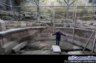 Arqueólogos descubren “anfiteatro perdido” bajo Muro de Lamentaciones