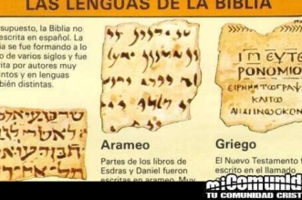 ¿En qué idiomas se escribió la Biblia?