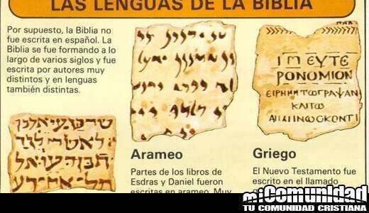¿En qué idiomas se escribió la Biblia?