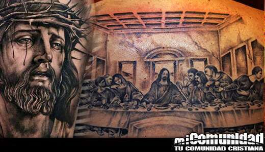 ¿Está bien tatuarse si son de naturaleza cristiana?