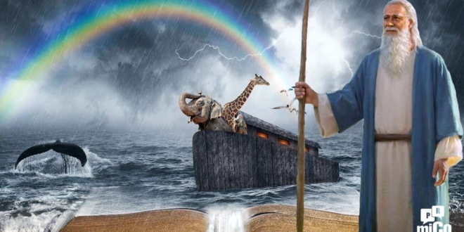 Isaías 54:9 ¿Cuál es el significado de "las aguas de Noé"?