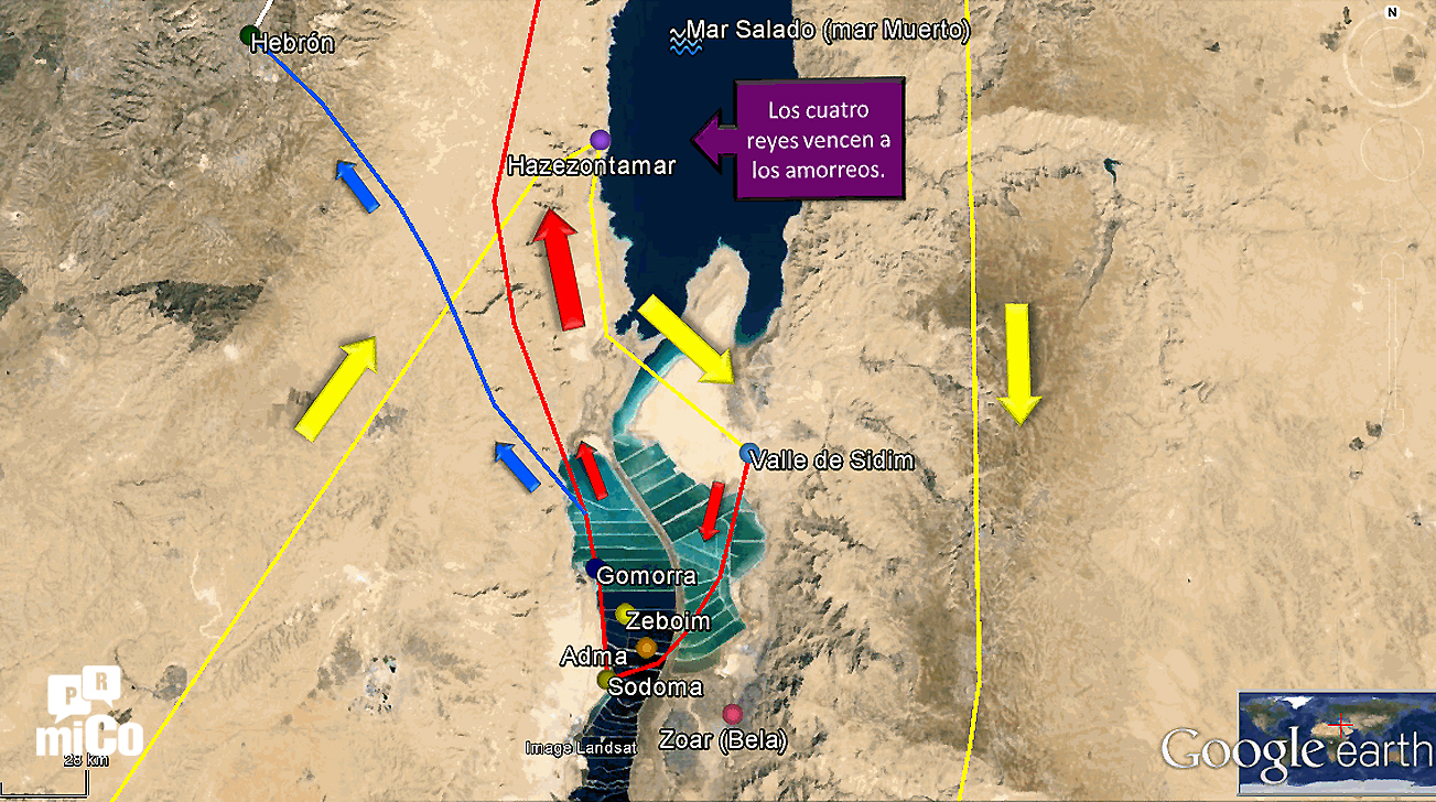 ¿Qué es el valle de Sidim en la Biblia?