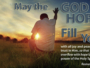 Romanos 15:13 ¿Cuál es el significado de “el Dios de esperanza os llene”?