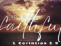 1 Corintios 1:9 ¿Qué significa que “Fiel es Dios”?