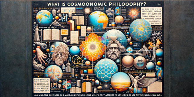 ¿Qué es la filosofía cosmonómica?