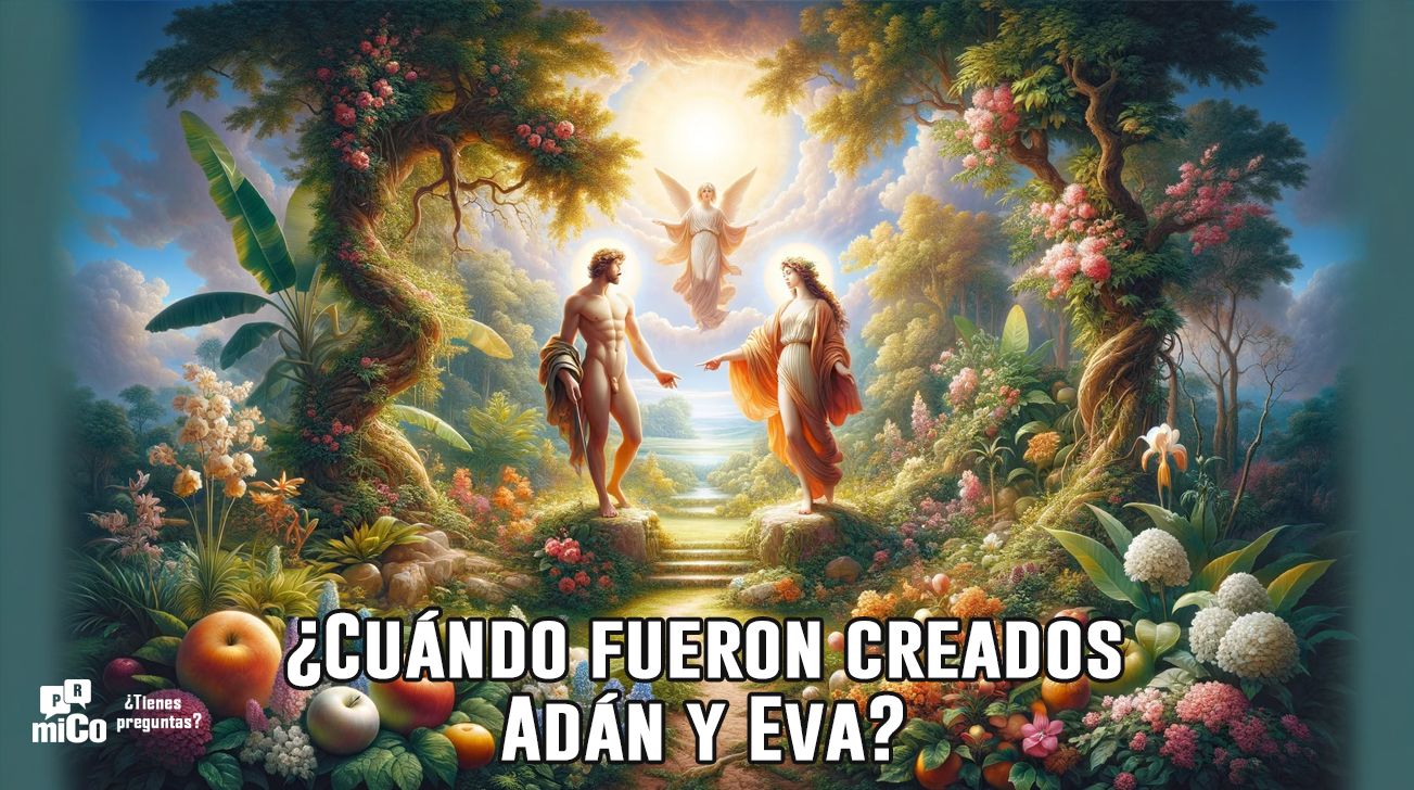 ¿Cuándo fueron creados Adán y Eva?