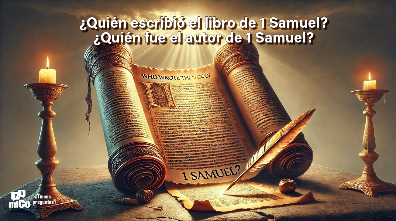 ¿Quién escribió el libro de 1 Samuel? ¿Quién fue el autor de 1 Samuel?