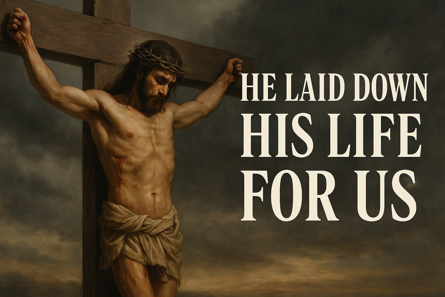 1 Juan 3:16 ¿Qué significa que Él dio su vida por nosotros?