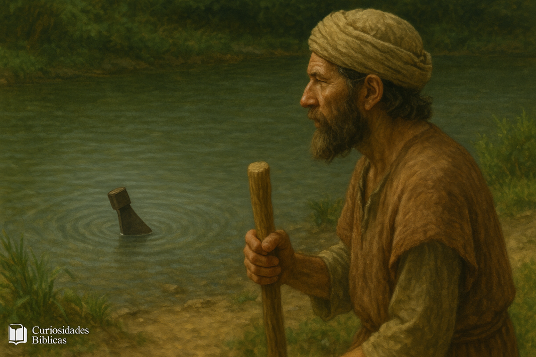 El hacha que flotó en el agua