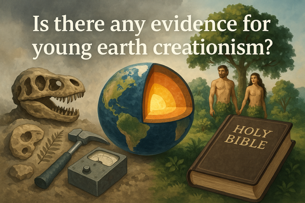 ¿Qué es el creacionismo de tierra joven?