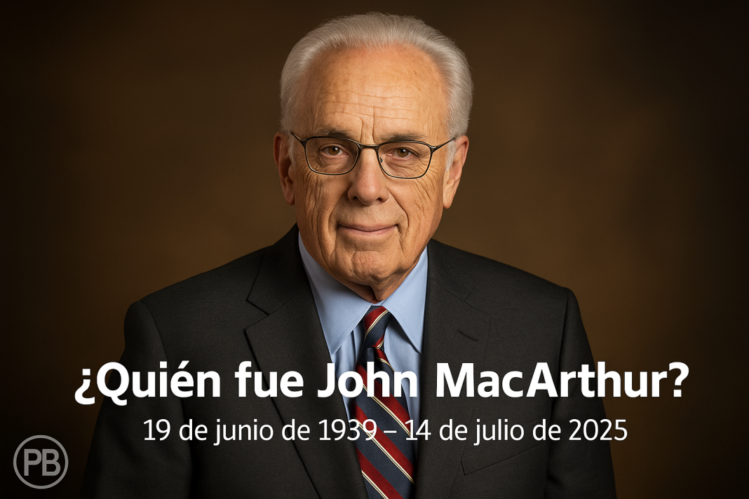 ¿Quién fue John MacArthur?