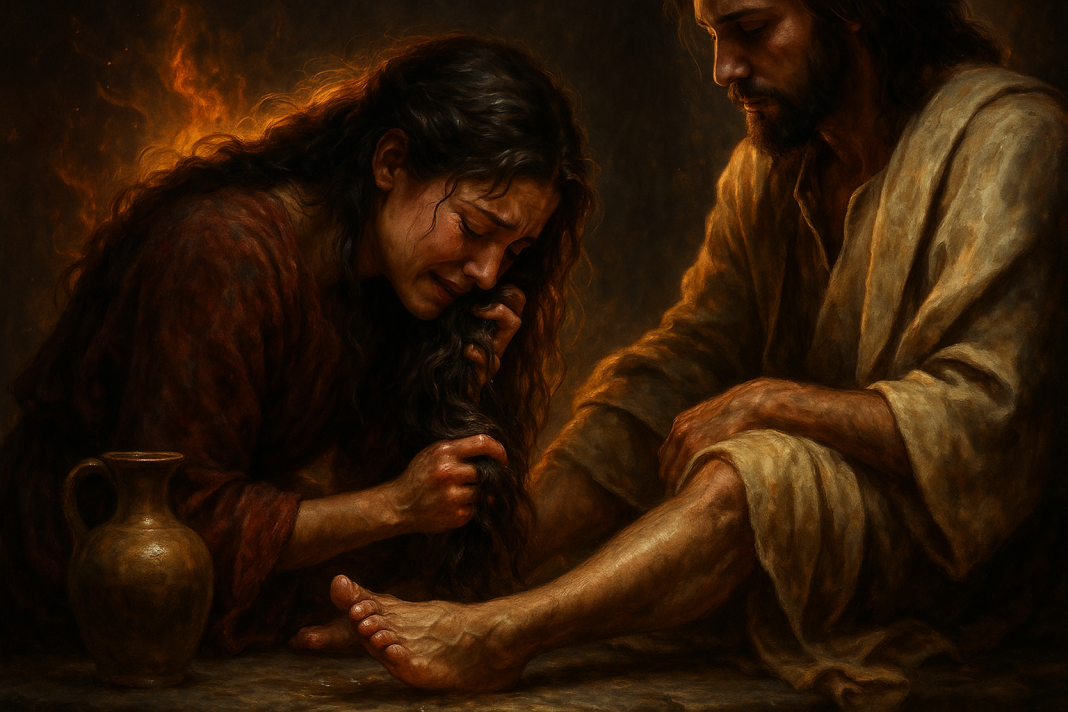 Juan 12:3 ¿Por qué María secó los pies de Jesús con su cabello?